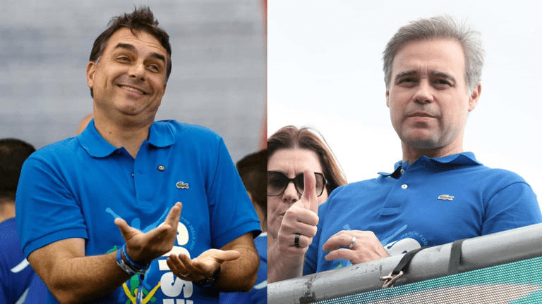 Dark Horse: Flávio Bolsonaro quer tirar pedido de investigação de Moraes e entregar a Mendonça, com quem esteve na Marcha para Jesus