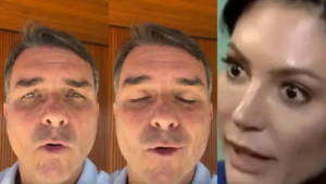 Desesperado, Flávio Bolsonaro implora por apoio de Michelle: “Desculpa”