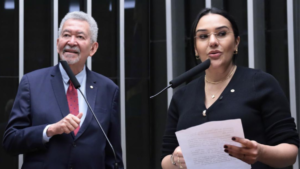 Hugo Motta oficializa perda de mandato dos deputados Paulão e Dayany Bittencourt