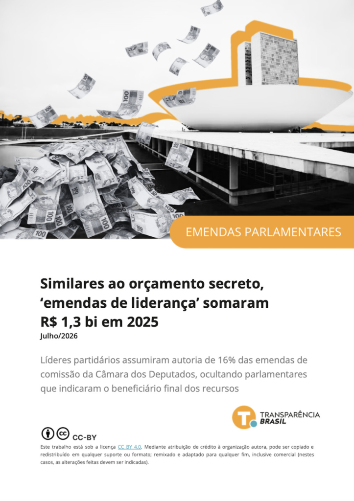 Similares ao orçamento secreto, ‘emendas de liderança’ somaram R$ 1,3 bi em 2025