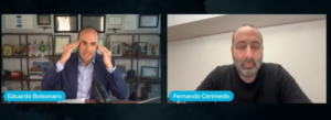 Eduardo Bolsonaro volta a descredibilizar sistema eleitoral após dado falso de Flávio sobre urnas