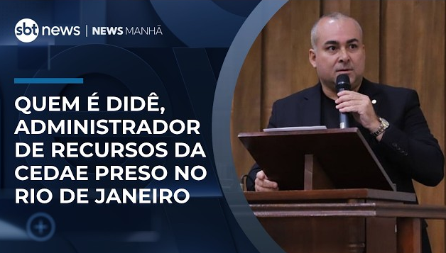 Quem é Didê, administrador de recursos da Cedae preso no RJ