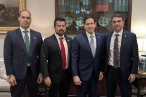 Marco Rubio ataca Lula e revela que tarifaço de Trump é para ajudar Flávio Bolsonaro nas eleições
