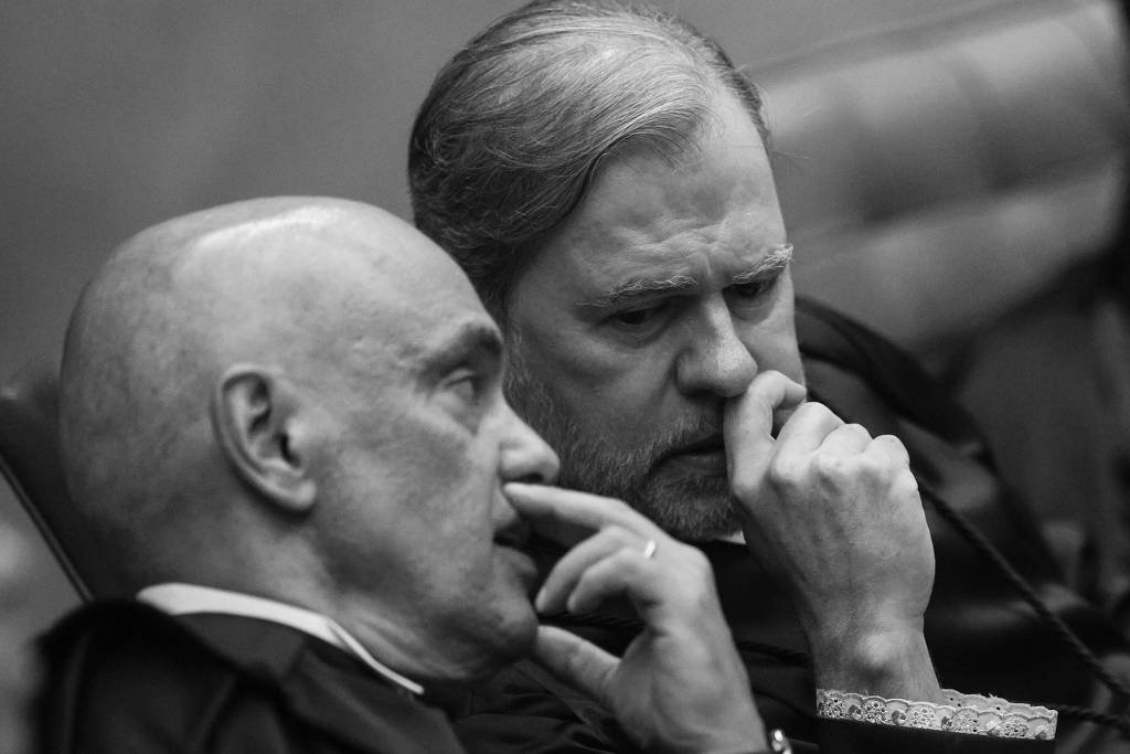 Moraes e Toffoli não podem votar no dia 15
